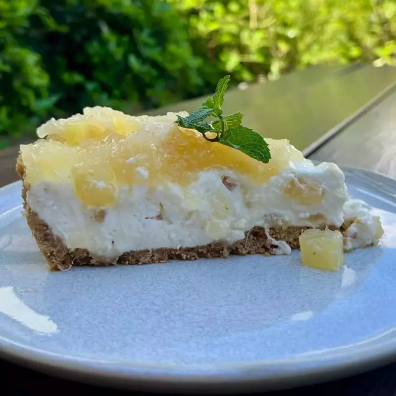 Cheesecake de abacaxi