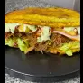 Patacón de carne