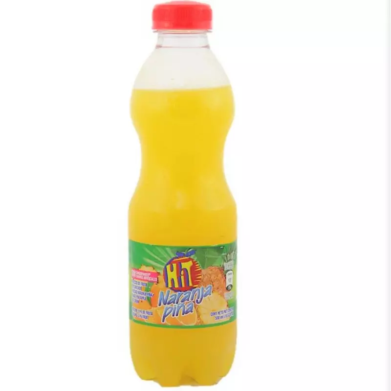 JUGO HIT NARANJA PIÑA BOTELLA 500 ML