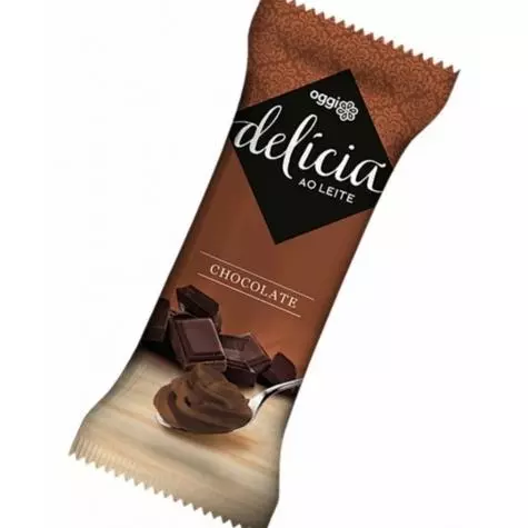 Picolé de Chocolate Delícia ao Leite