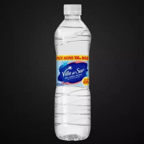 Agua mineral 600 ml.