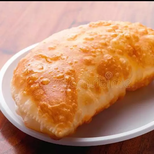 Empanada camarón queso