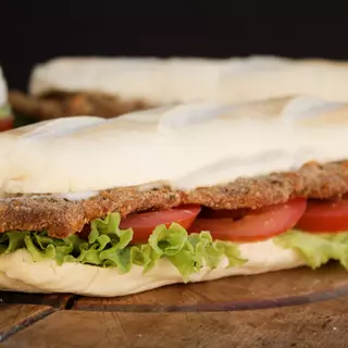 Sandwich de milanesa extra grande