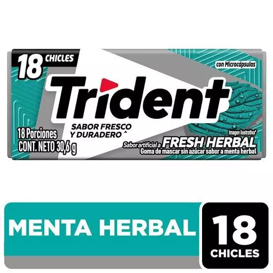 TRIDENT HIERBA MENTA 30.6GR