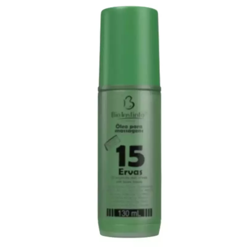 Óleo Massageador 15 Ervas-130gr