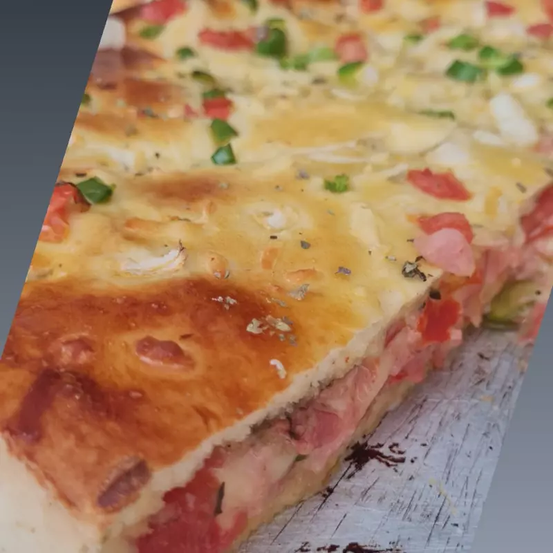 Torta mista fatia
