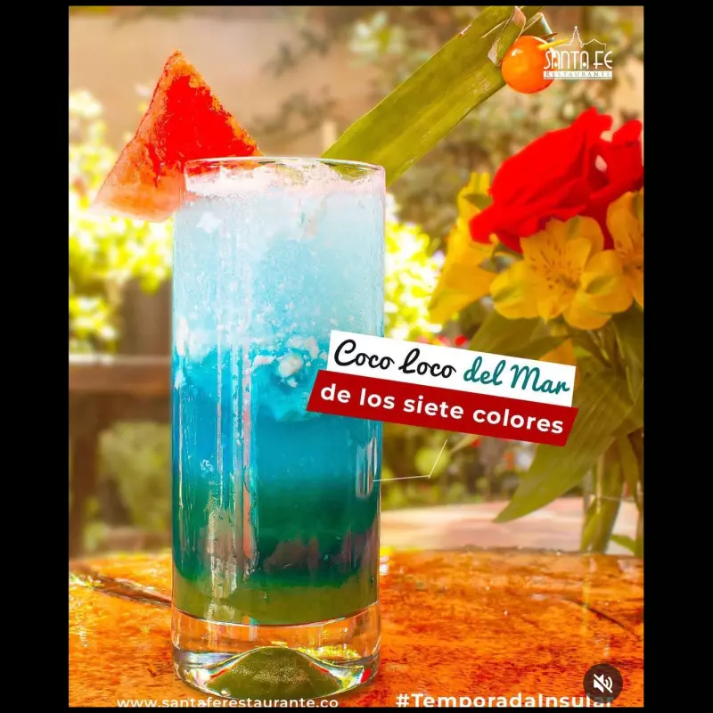 Coco Loco del Mar de Los Siete Color
