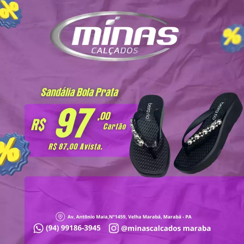 Sandália Bola Prata RF:855157