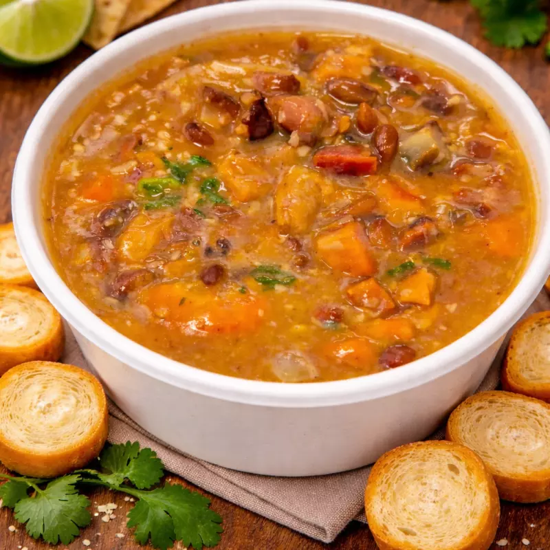 Dobradinha com feijão