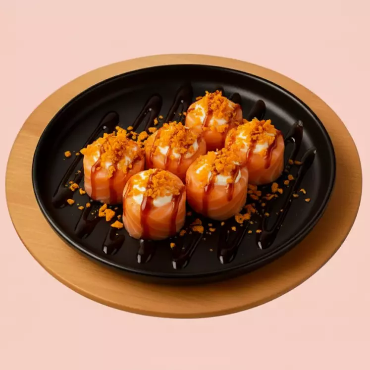 Joe Salmão com Doritos