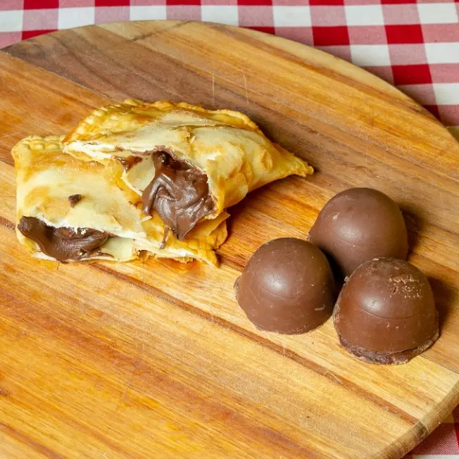 Pastel Brigadeiro