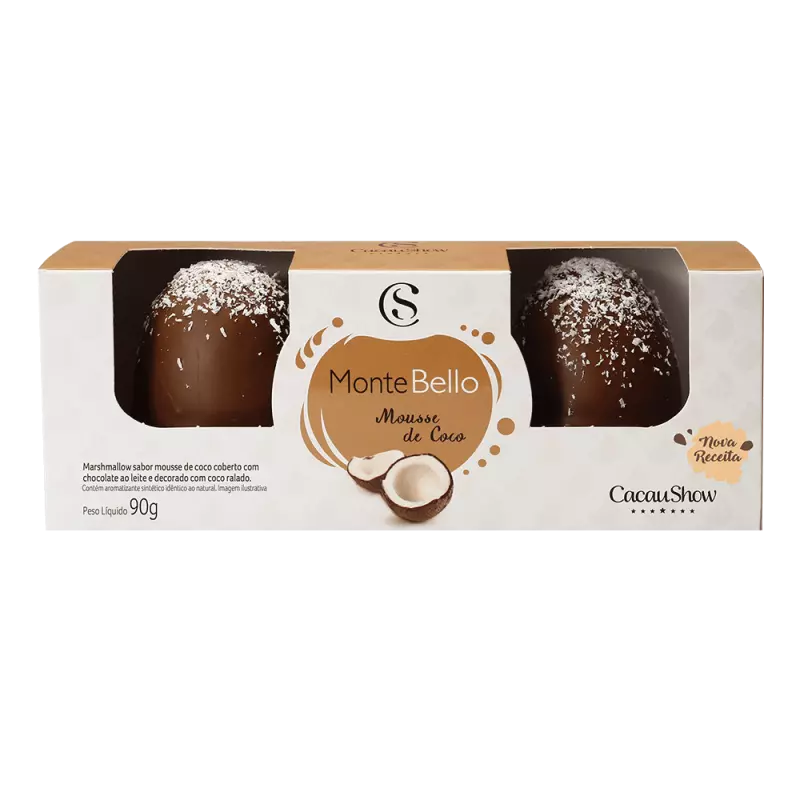 Montebello mousse de coco 90g