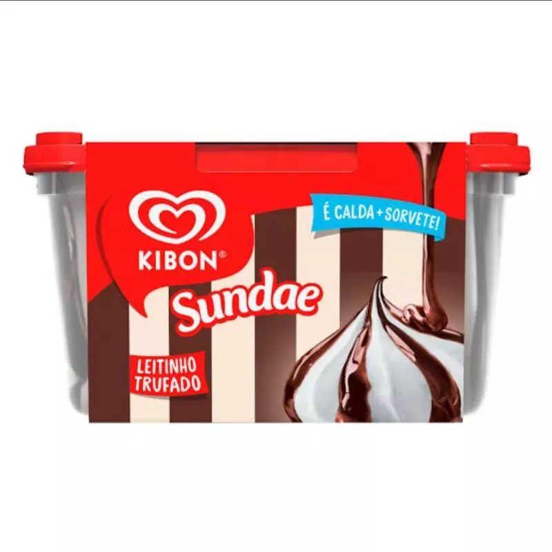 Sorv. Kibon Sundae Leitin Truf. 1,4L