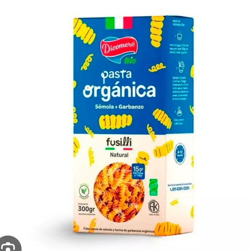 Fideos Fusilli Organicos