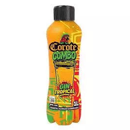 COMBO GIN TROPICAL COROTE 1L