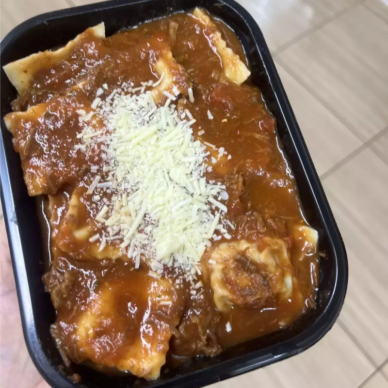 Tortei de Abóbora Molho Ragu