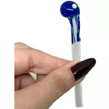 Piteira de Vidro NoName Longa Polvo