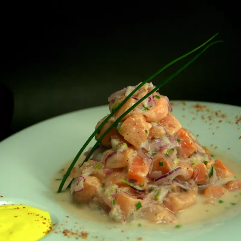 Ceviche Peruano Salmón