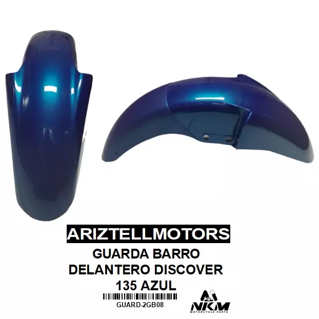 GUARDABARRO  DISCOVER135 AZUL
