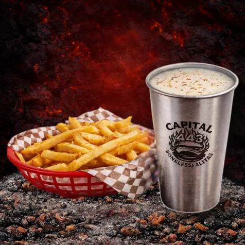 Combo: 1/2 Orden de Papas + Bebidas