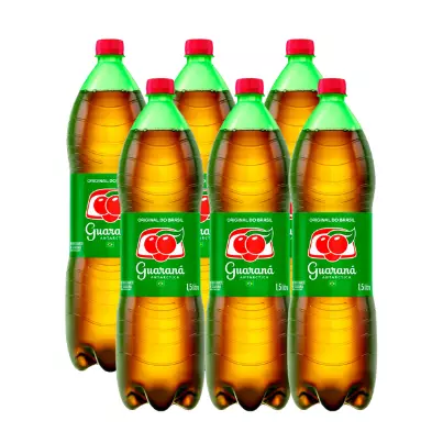 Fardo 6x Guaraná Antarctica 1.5l