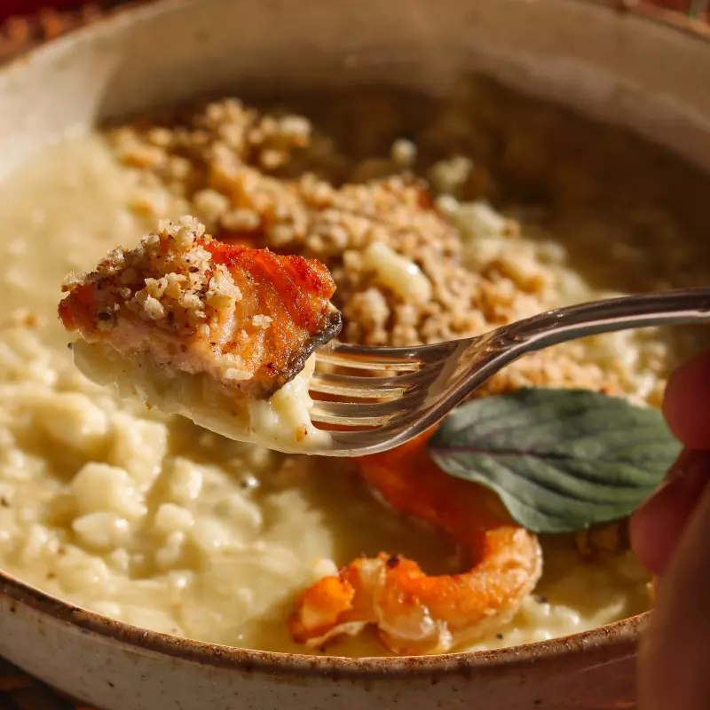 RISOTO AL SALMONE