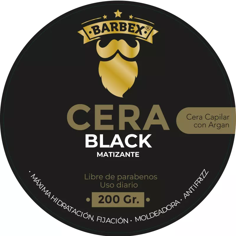 Cera Black Matizante Barbex 200 Gr