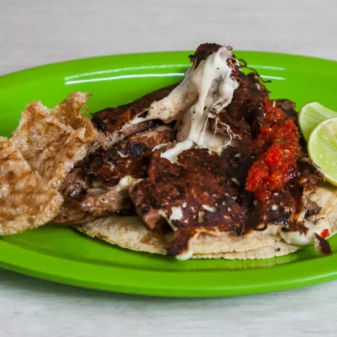 ARRACHERA CON QUESO
