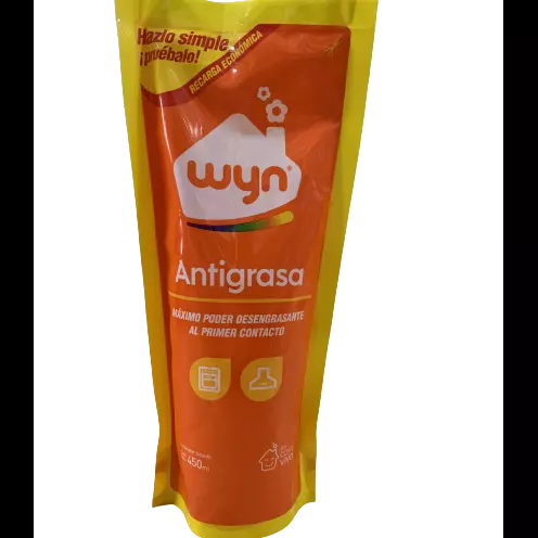 Desengrasante Wyn doypack 450ml