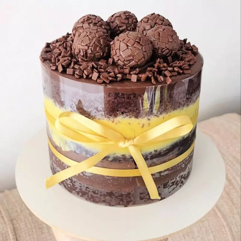 Bolo de Aniversário Maracujá