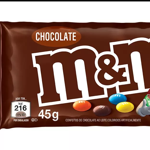 M&M DE CHOCOLATE