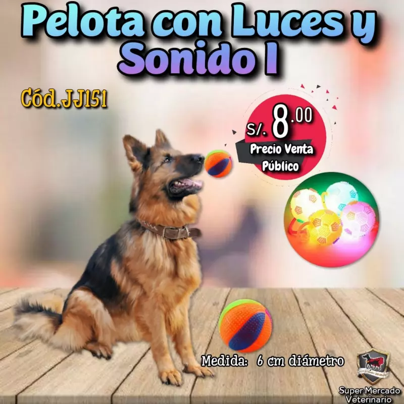 Pelota con Luces y Sonido I
