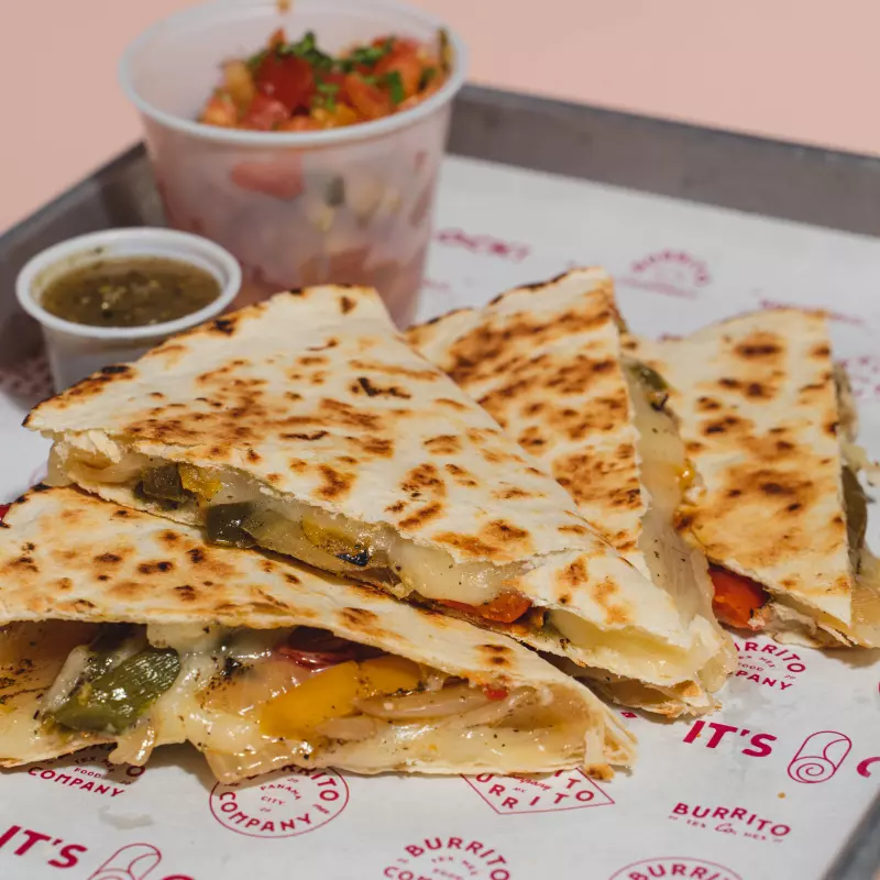 Quesadilla vegetales fajita