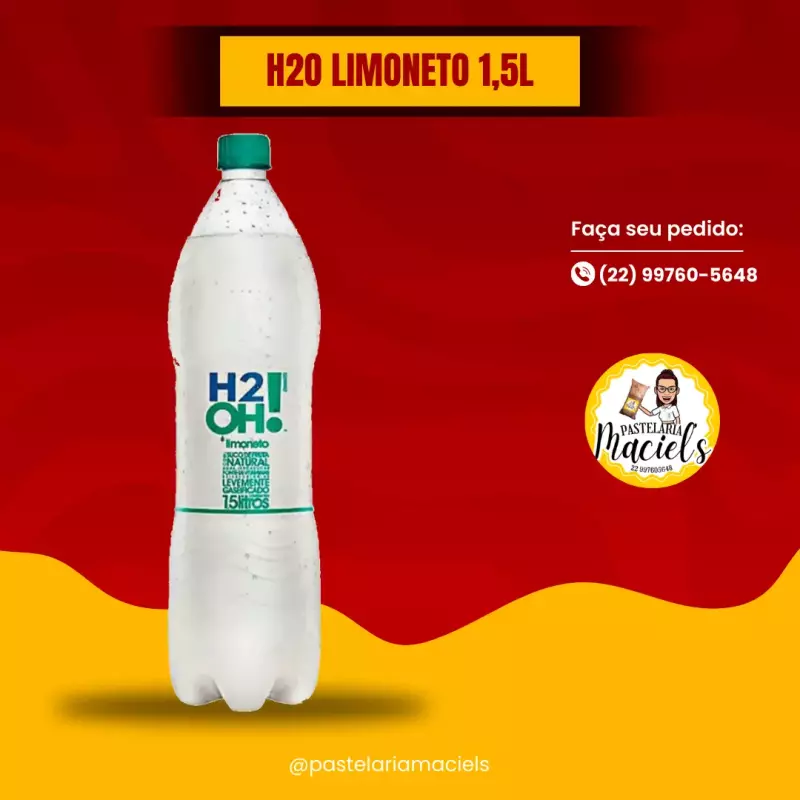 H2O limoneto 1,5L