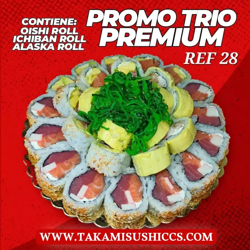 TRÍO PREMIUM (25€)