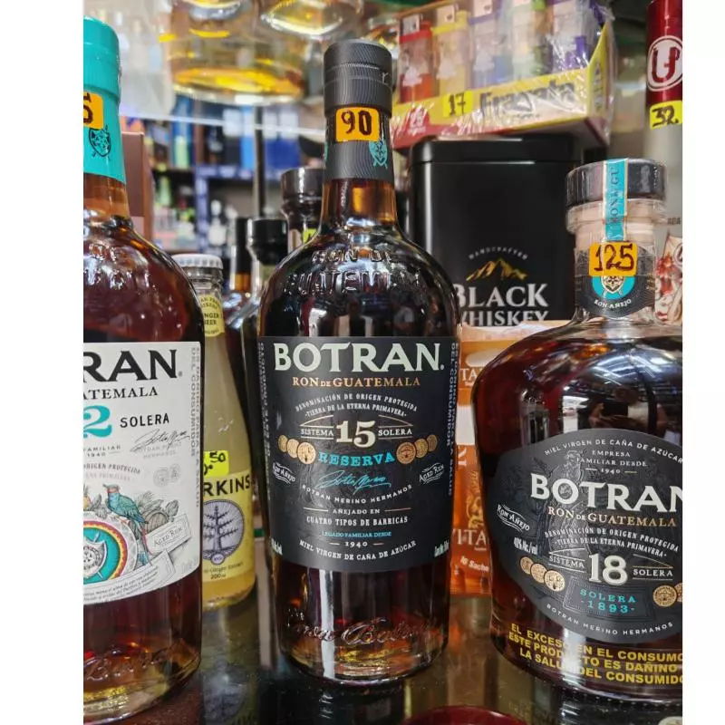 RON BOTRAN 15 AÑOS