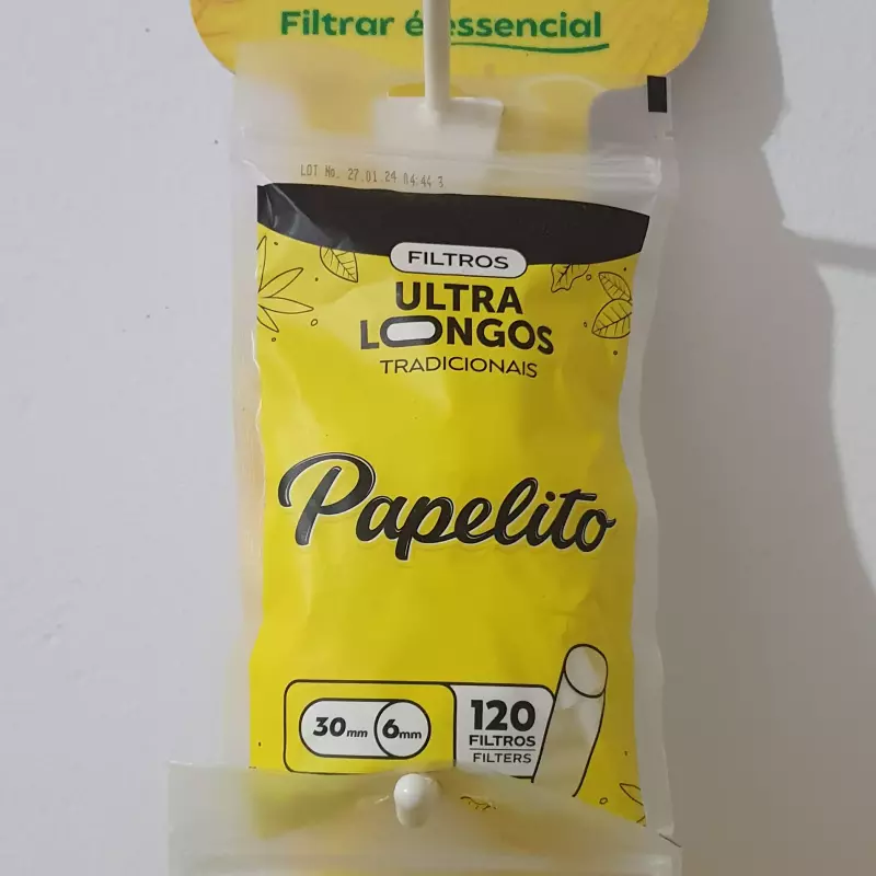 Filtro Papelito Extra Longo