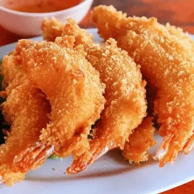 Camarão empanado do chefe 12 unidad