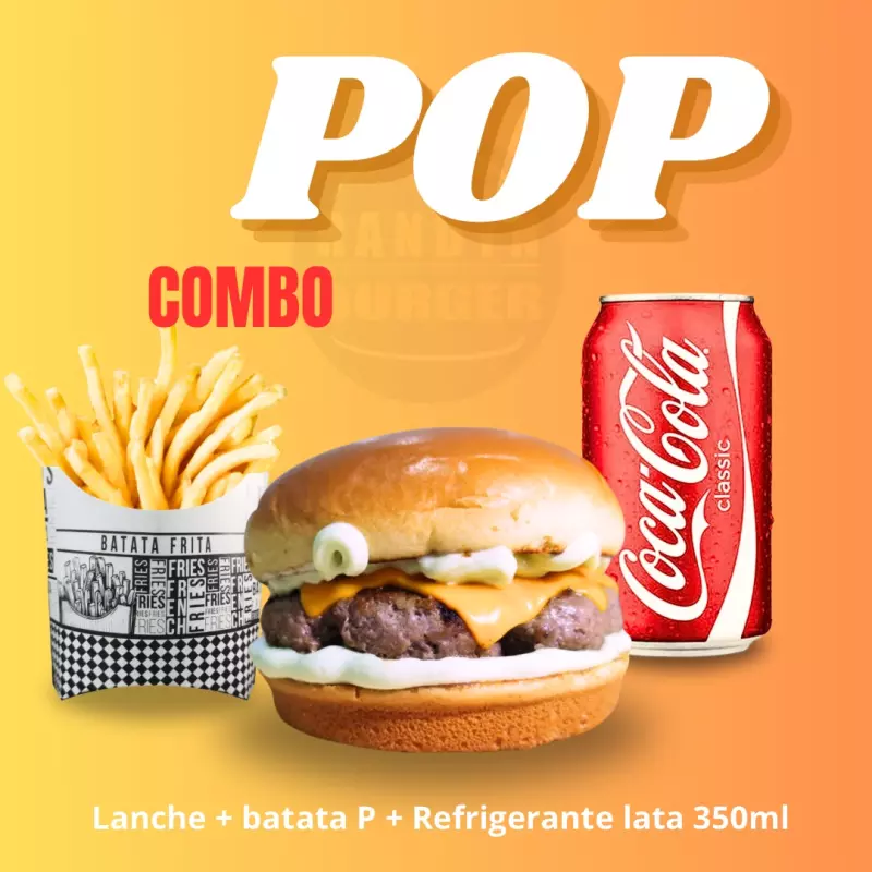 COMBO  * Pop burger *