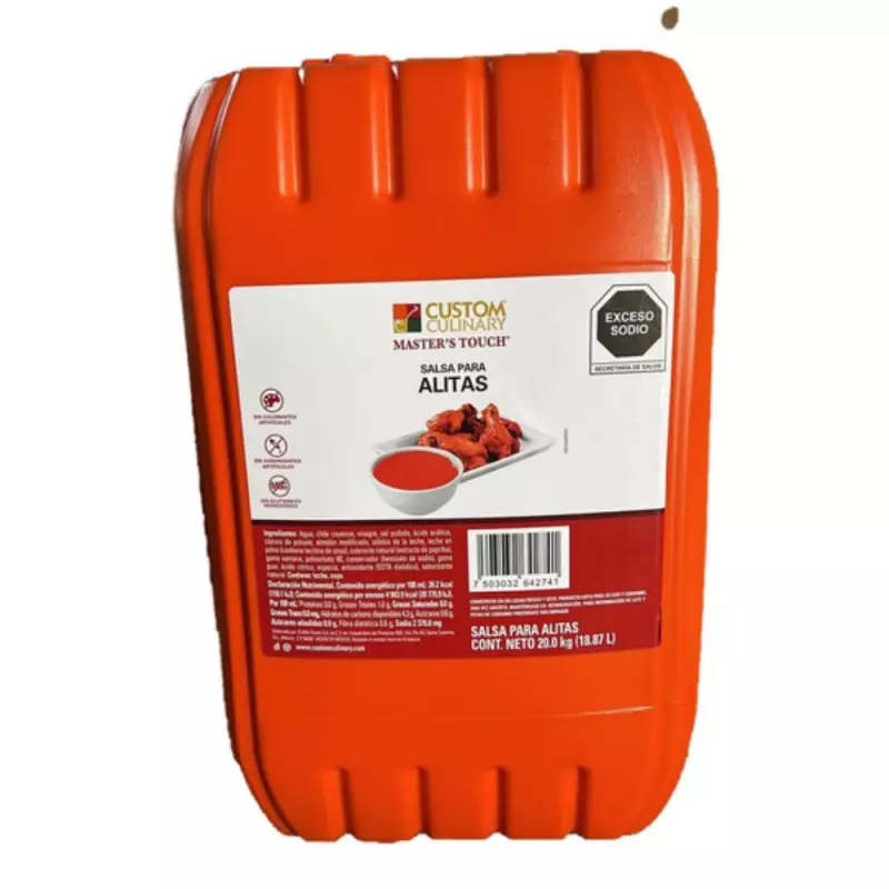 BIDON CUSTOM SALSA BUFALO 20KG