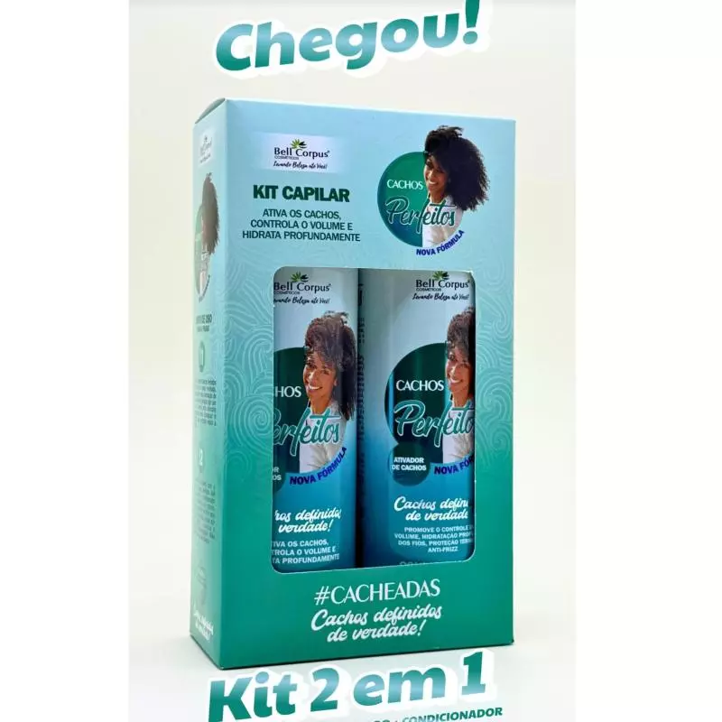Kit 2x1 Bell Corpus Cachos Perfeitos