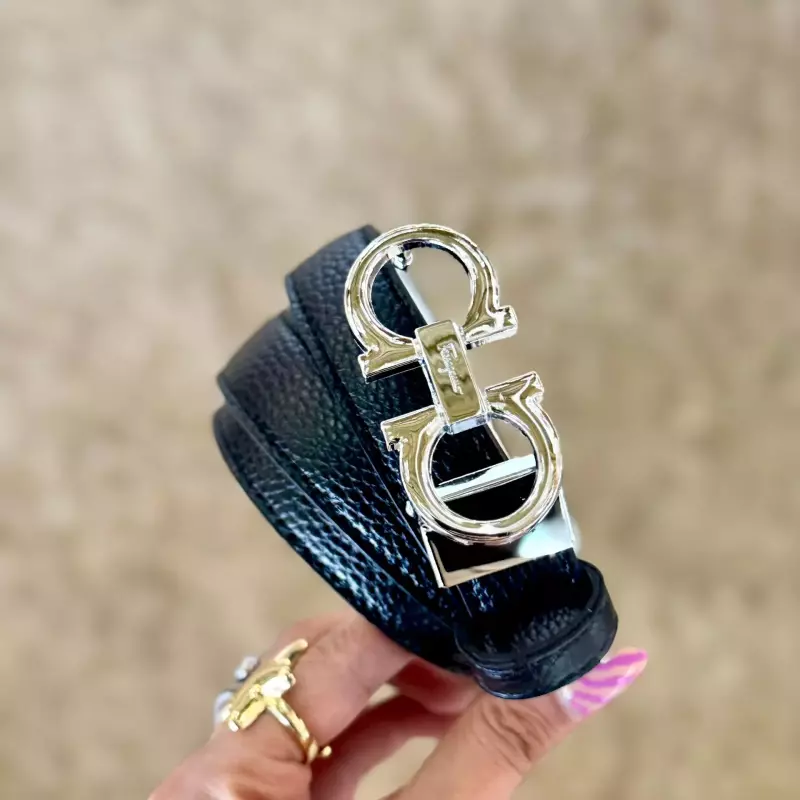 FERRAGAMO BLACK SILVER