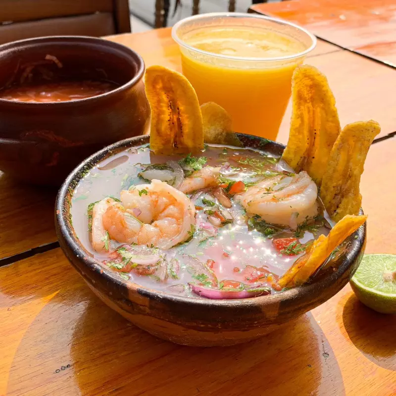 CEVICHE DE CAMARON