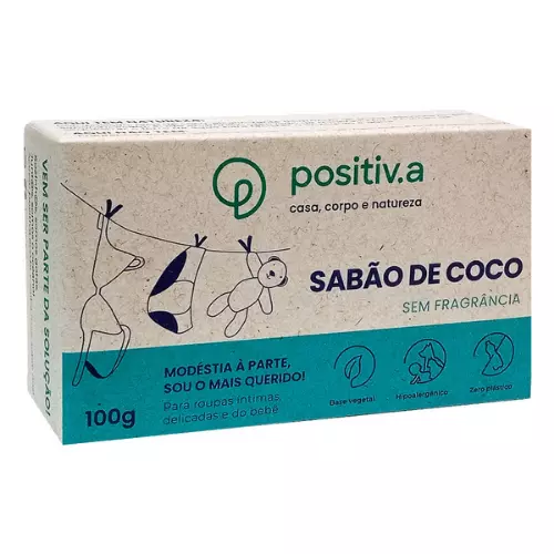 Sabão de Coco em Barra 100g