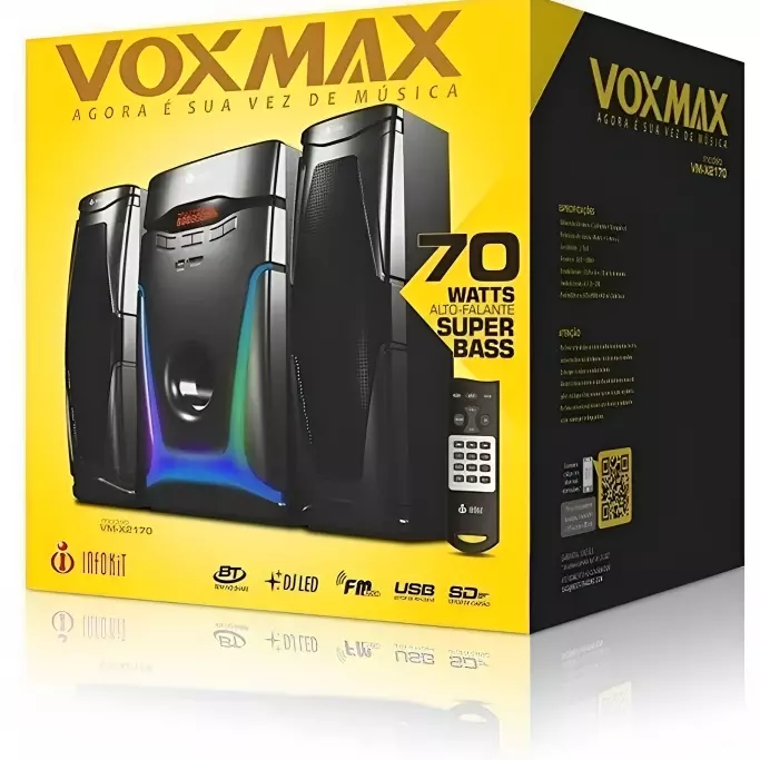 VOX MAX 70W INFOKIT VM-X2170