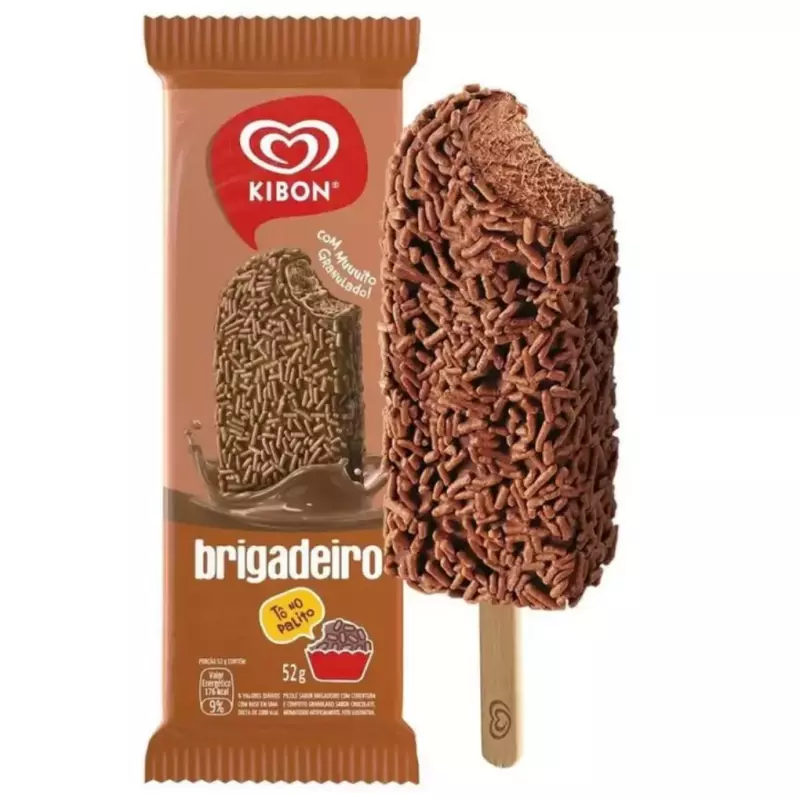 Picolé Brigadeiro kibon