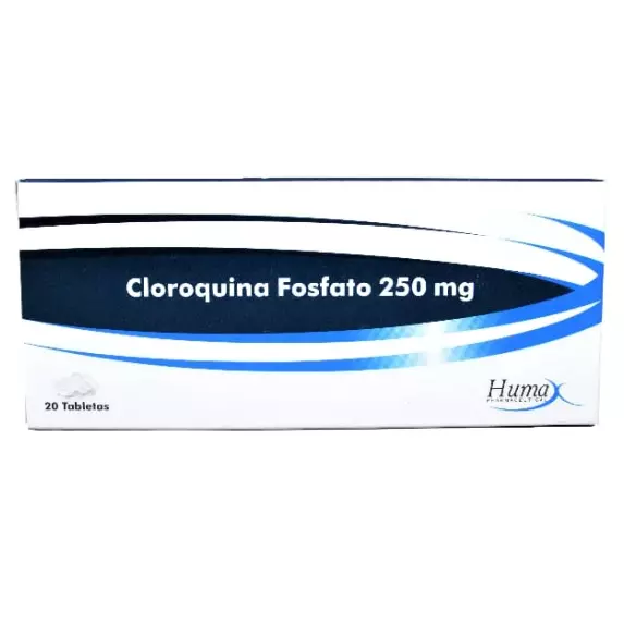 CLOROQUINA 250 MG 20 TABLETAS