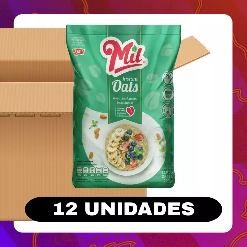 Bulto Mil Avena Hojuela 340g