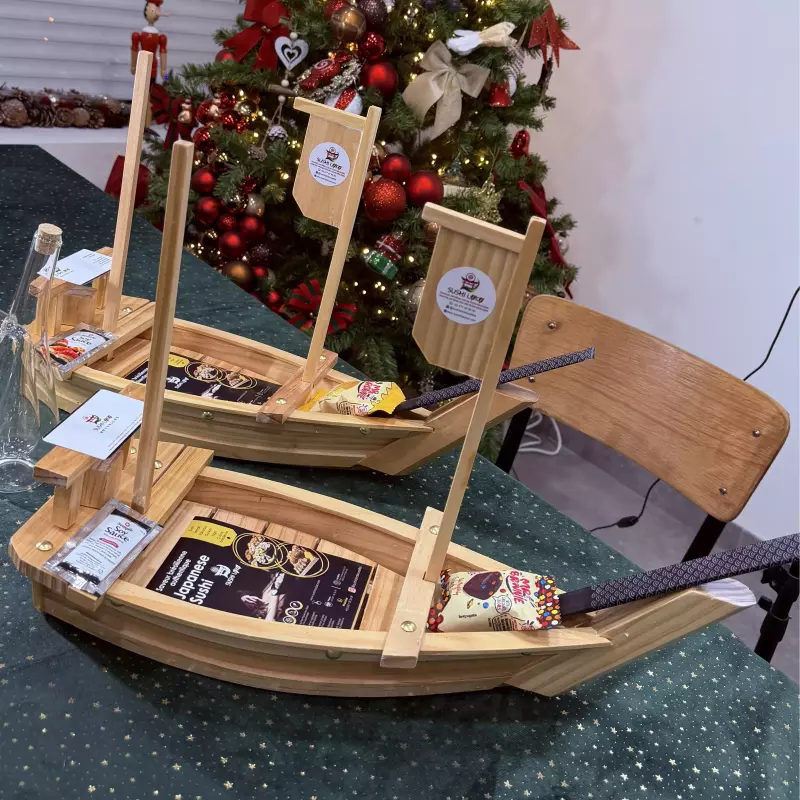 Barca de Madeira 50cm