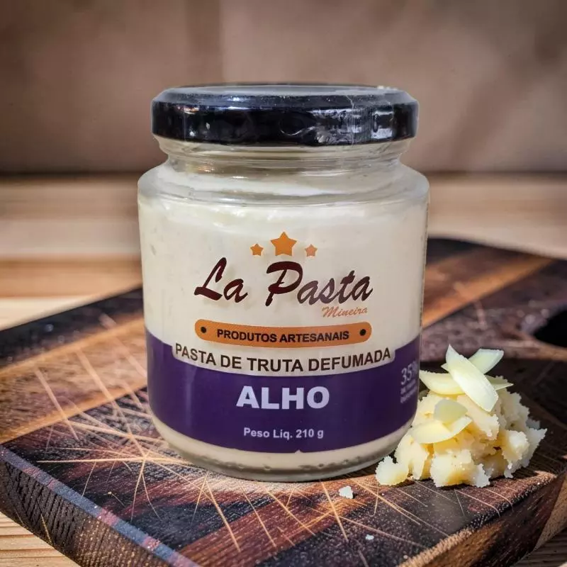 Pasta de Truta Defumada com Alho